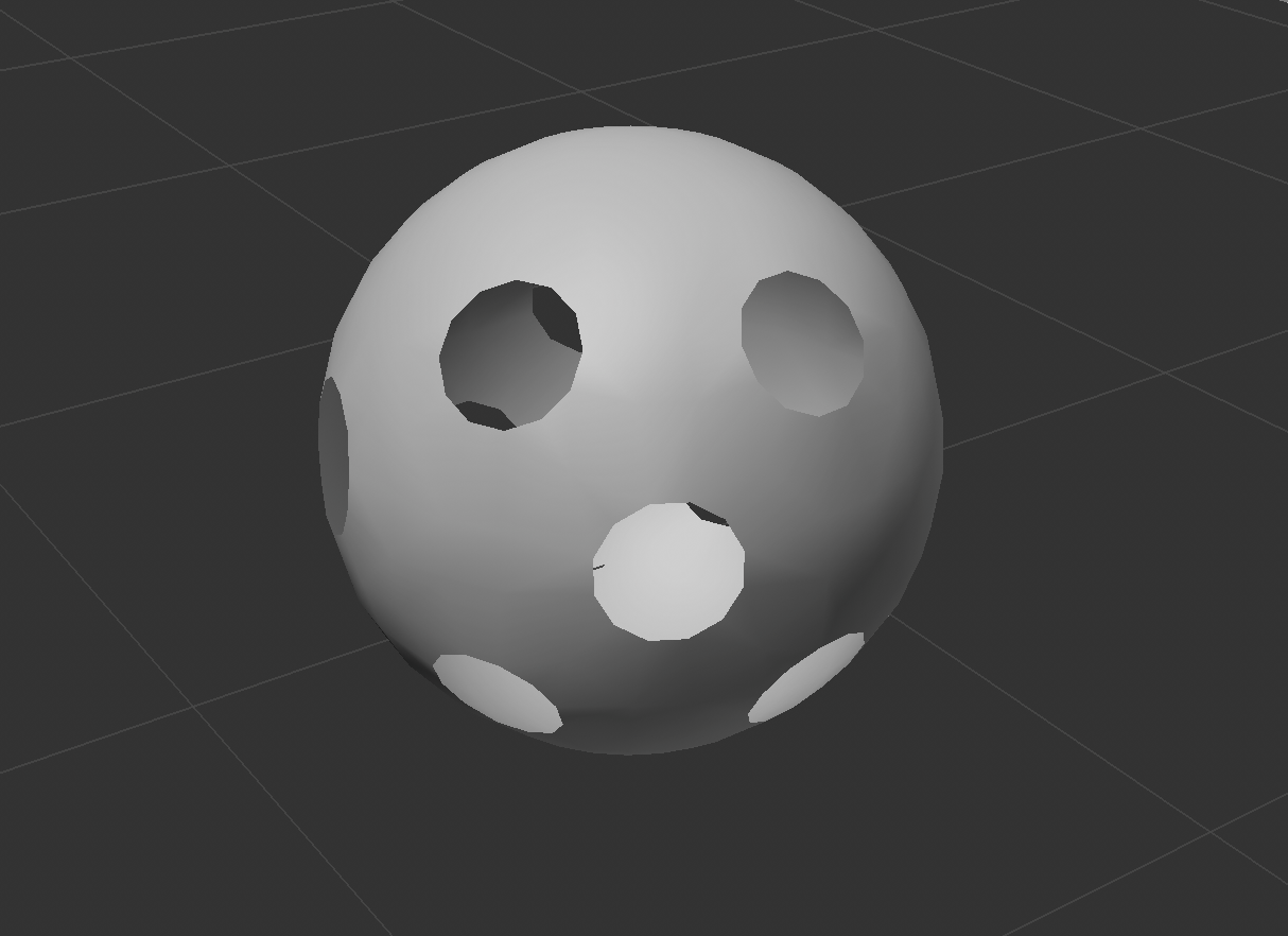 Ball 3d model first attempt